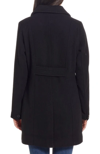 Shop Gallery A-line Coat In Black