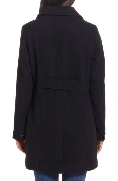 Gallery Long Coat In Black