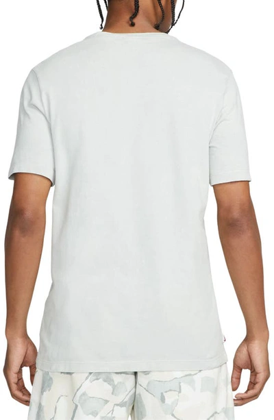 Shop Nike Fine Goods T-shirt In Light Iron Ore