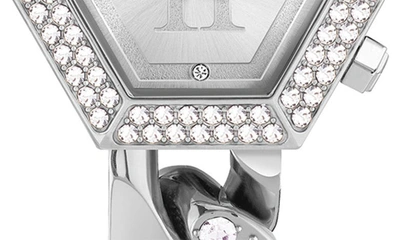 Shop Philipp Plein The Hexagon Bracelet Watch, 28mm In Stainless Steel