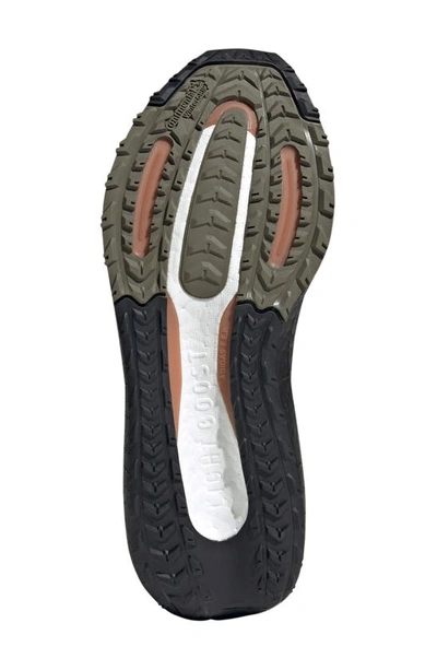 Shop Adidas Originals Ultraboost Light Gore-tex® Waterproof Running Shoe In Yellow/ Black/ Olive Strata