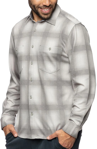 Shop Fundamental Coast Andy Wolfpoint Plaid Button-up Shirt In Vapor