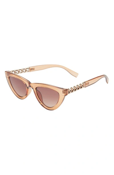 Shop Bp. Cat Eye Sunglasses In Brown- Gold