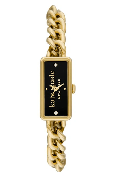 Shop Kate Spade Rosedale Bracelet Watch, 32mm In Gold