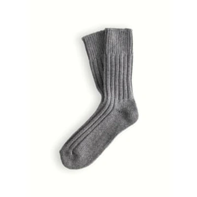 Shop Thunders Love Wool Collection Solid Grey Socks