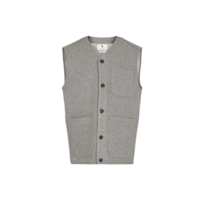 Shop Anerkjendt Rasmus Mel Slipover In Medium Grey