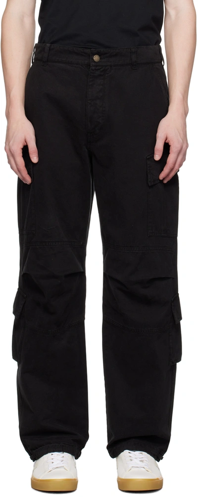 Shop Darkpark Black Saint Cargo Pants In Black 0099
