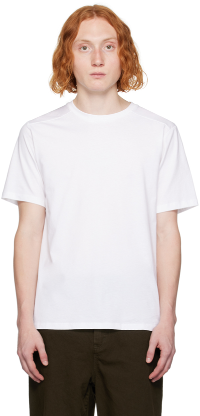 Shop Mark Kenly Domino Tan Studio White Lambert T-shirt
