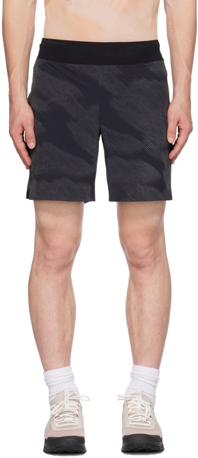 Shop On Black Running Lumos Shorts