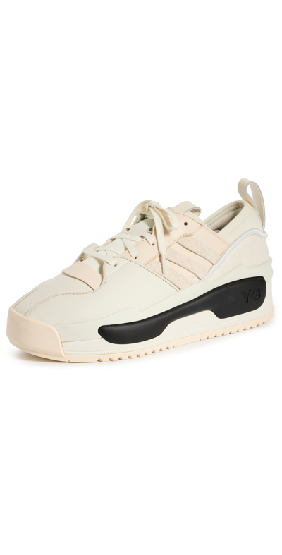 Shop Y-3 Rivalry Sneakers Offwhite/wonderwhite/whitetint