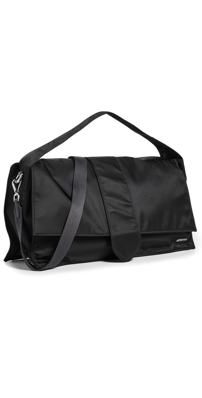 Jacquemus Black Le Chouchou 'le Bambino De Voyage' Duffle Bag In Black