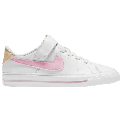 Shop Nike Boys  Court Legacy In Honeydew/white/pink Foam