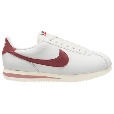 Shop Nike Womens  Cortez In White/red