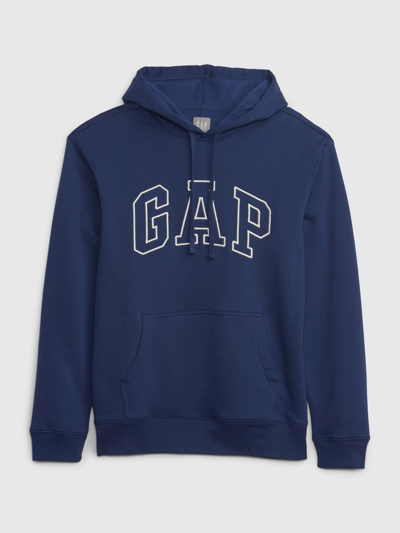Shop Gap Arch Logo Hoodie In Night Sky