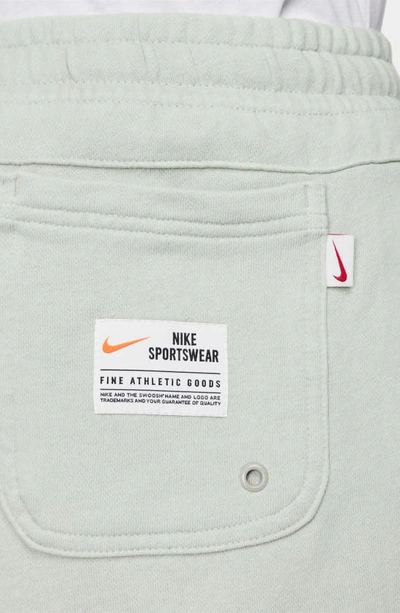 Shop Nike Club+ Knit Shorts In Light Iron Ore
