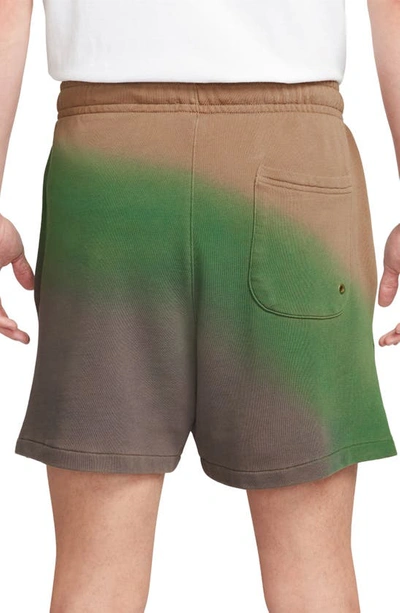 Shop Nike Sportswear Club French Terry Game Day Shorts In Archaeo Brown