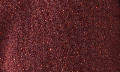 Shop Rodd & Gunn Cox Road Tweed Wool Blend Crewneck Sweater In Garnet