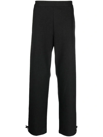 Shop Aspesi Hoff Trousers Clothing In Grey