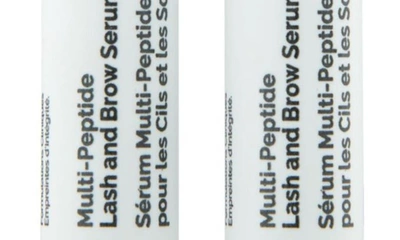 Shop The Ordinary Multi-peptide Lash & Brow Serum Duo, 0.33 oz