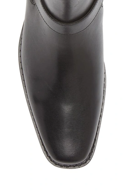 Madewell The Santiago Western Ankle Boot In True Black