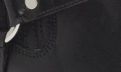 Madewell The Santiago Western Ankle Boot In True Black