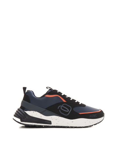 Shop Piquadro Sneaker In Blu-arancio