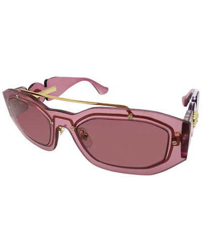 Shop Versace Men's Ve2235 51mm Sunglasses In Pink