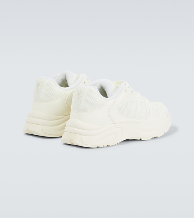 Shop Ami Alexandre Mattiussi Ami Sn2023 Low-top Sneakers In White