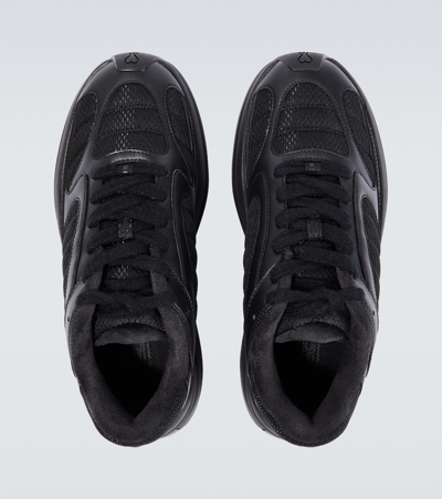 Shop Ami Alexandre Mattiussi Ami Sn2023 Low-top Sneakers In Black