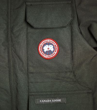 Shop Canada Goose Expedition Down Parka In Black