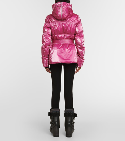 Jet Set Chamonix Ski Jacket In Pink