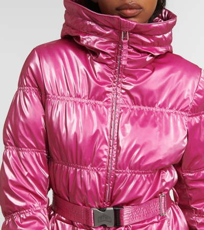 Jet Set Chamonix Ski Jacket In Pink