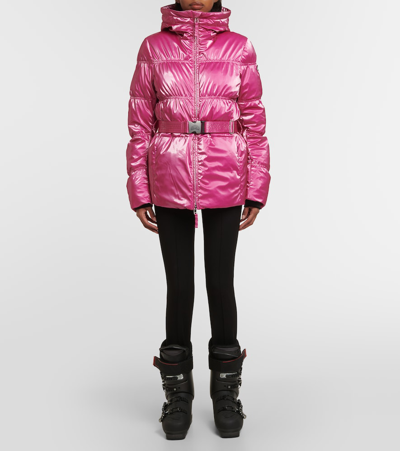 Jet Set Chamonix Ski Jacket In Pink