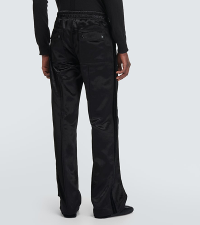 Shop Tom Ford Straight Track Pants In Black