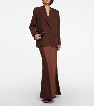 大廓形西装式外套