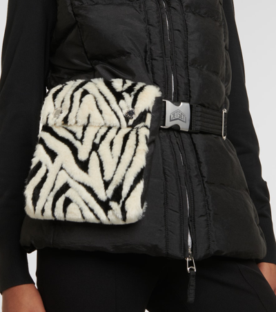 Jet Set Gardena Puffer Vest In Black