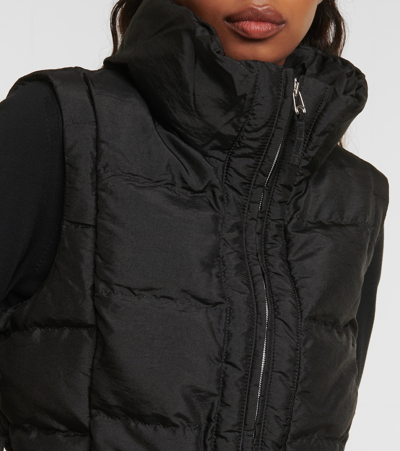 Jet Set Gardena Puffer Vest In Black