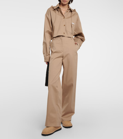 Prada Boots In Beige