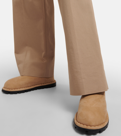 Prada Boots In Beige