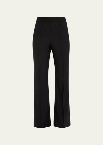 Shop Loewe Wool Tracksuit Trousers In Black