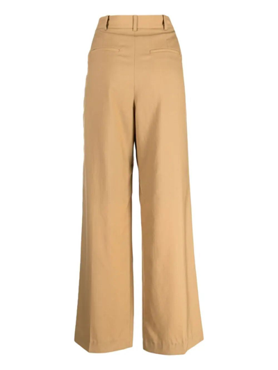 Shop Low Classic Basic Long Trouser In Brown