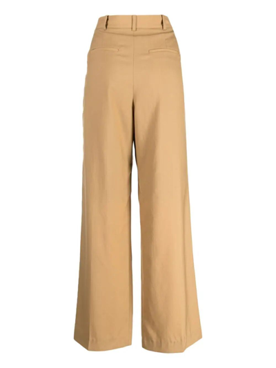 Low Classic Basic Long Trouser In Brown