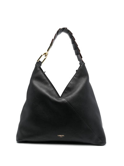 Lancel Pagode Zip Hobo Bag In Black