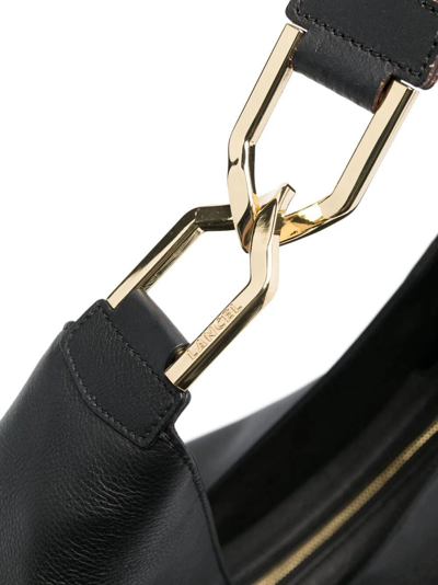 Lancel Pagode Zip Hobo Bag In Black