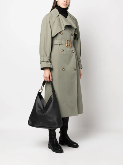 Lancel Pagode Zip Hobo Bag In Black