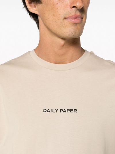 Shop Daily Paper Rudo Short Sleeves T In Brown
