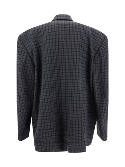 Balenciaga Blazer Jacket In Grey