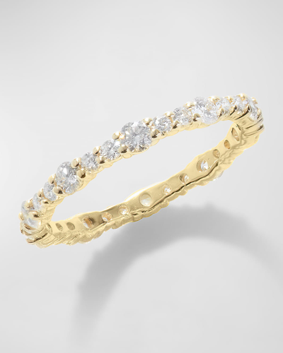 Shop Lana Flawless Diamond Eternity Ring In Yellow