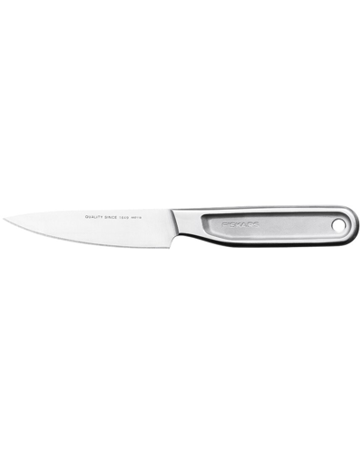 Shop Fiskars All Steel Paring Knife In Silver