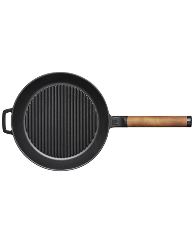 Shop Fiskars Norden Cast Iron Grill Pan In Black
